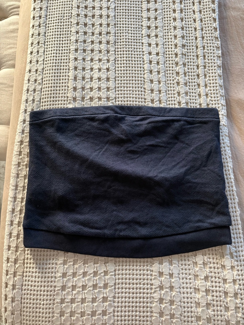 NEW Universal Thread Navy Cropped Tube Top Size M